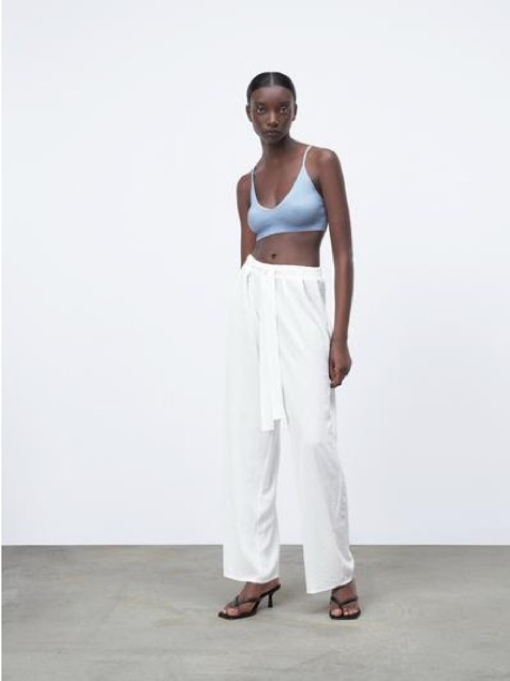 Zara Wide Flowy Pants